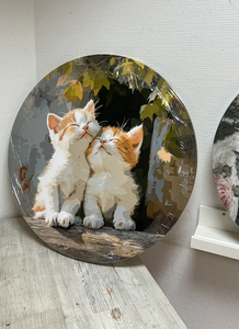 печать на круглом холсте